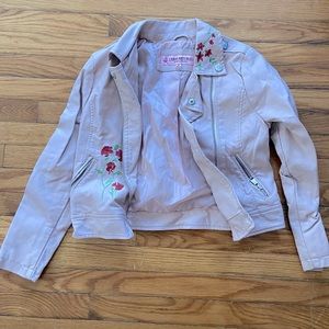 Urban Republic Blush Faux Leather Jacket (Children’s 10/12)